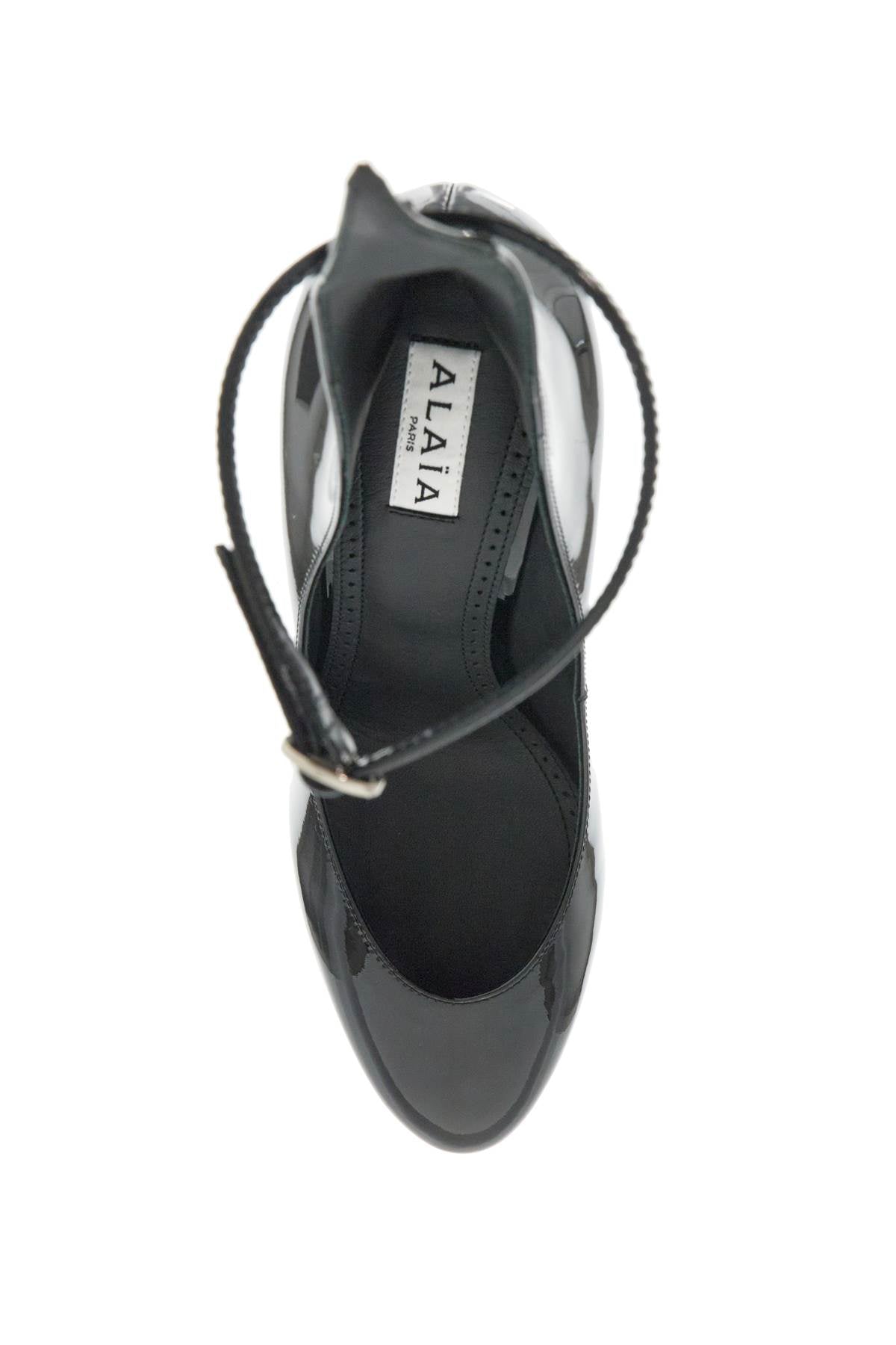 Patent Leather Dã©col  - Black