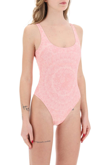 Baroque Full-body Swims  - Pink