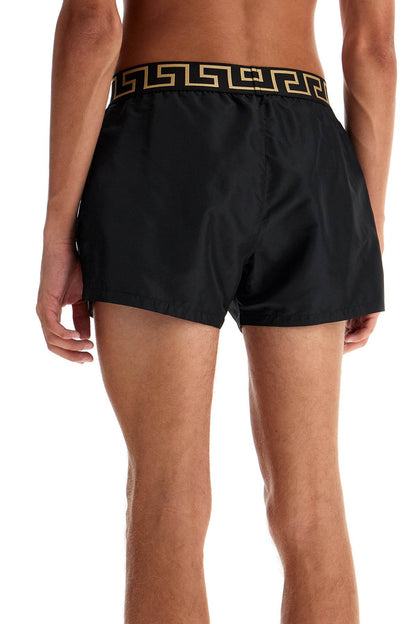 "men's Greek Border Swim Tr  - Black