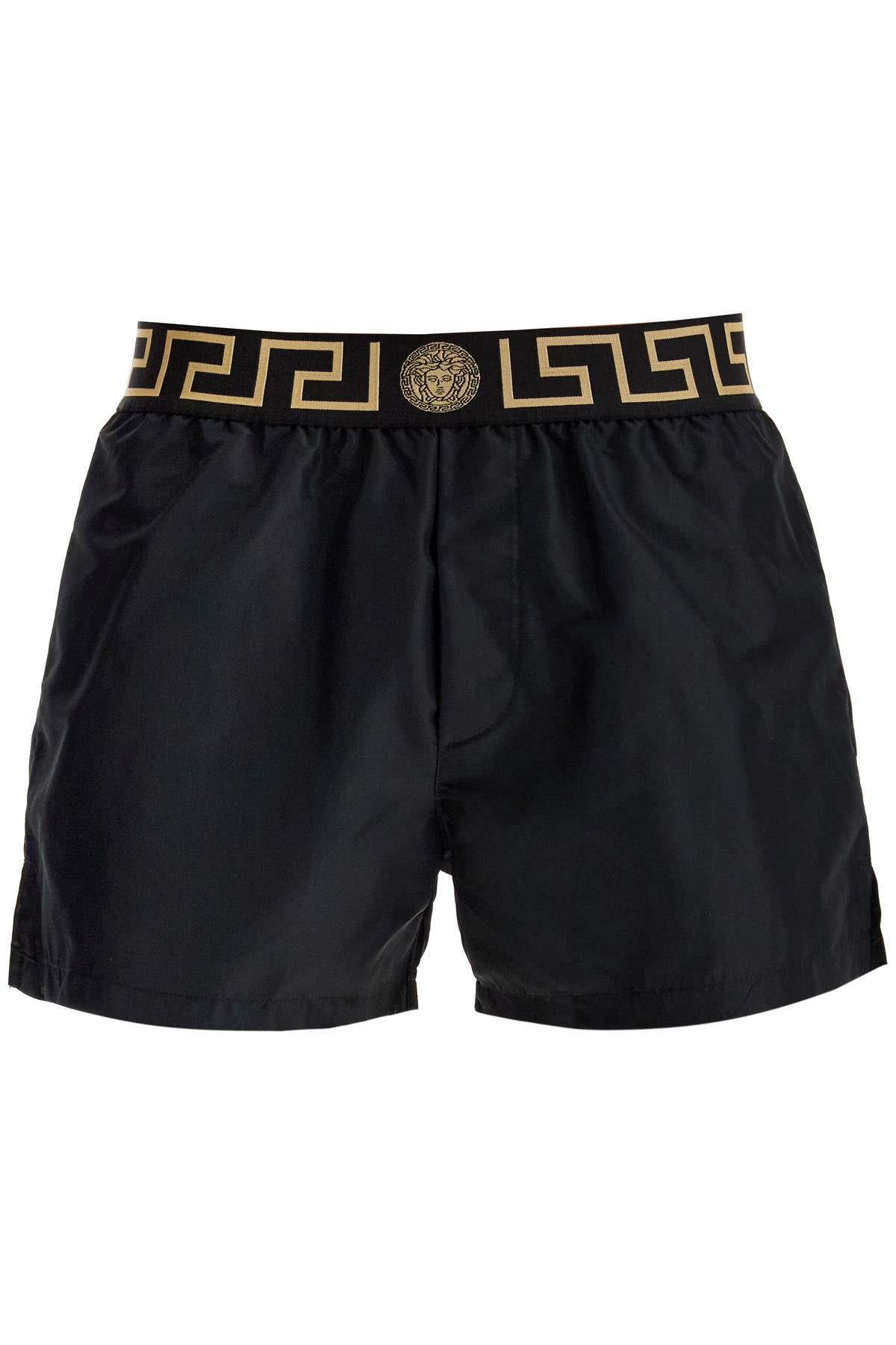 "men's Greek Border Swim Tr  - Black