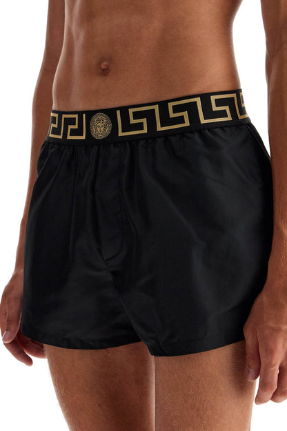 "men's Greek Border Swim Tr  - Black