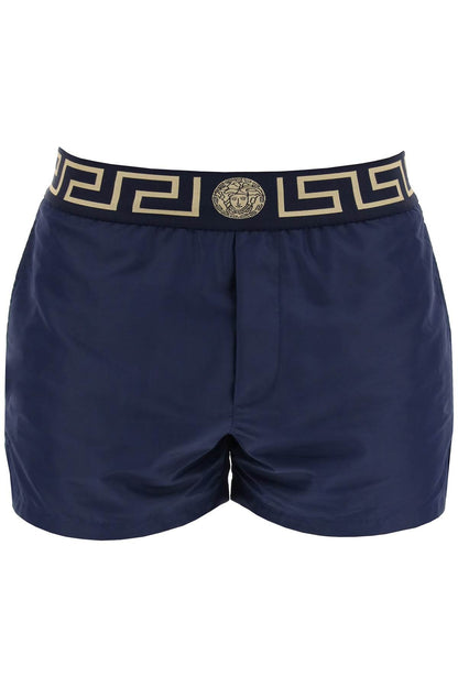 Greek Sea Bermuda Shorts For  - Blu