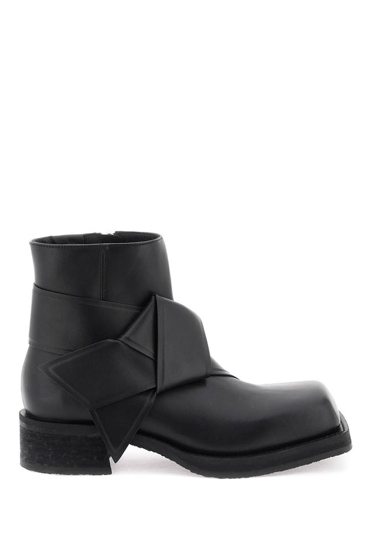 Musubi Ankle Boots  - Black