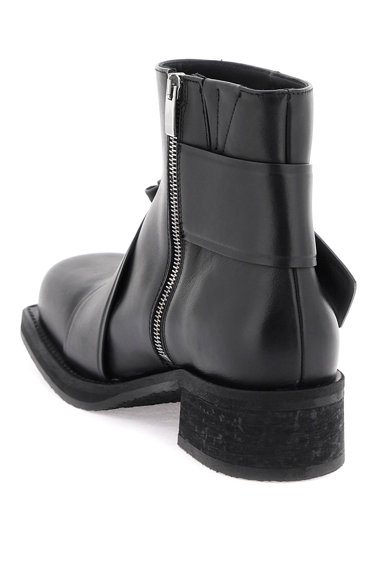 Musubi Ankle Boots  - Black