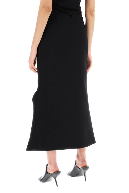 "adelfi Midi Skirt With  - Black