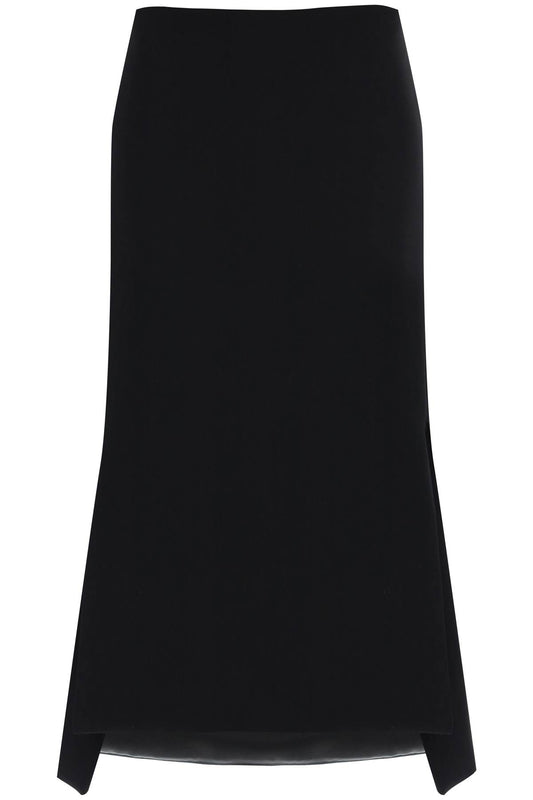 "adelfi Midi Skirt With  - Black