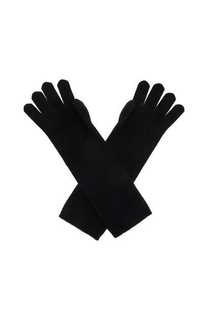 Cashmere Gloves For Stylish  - Black