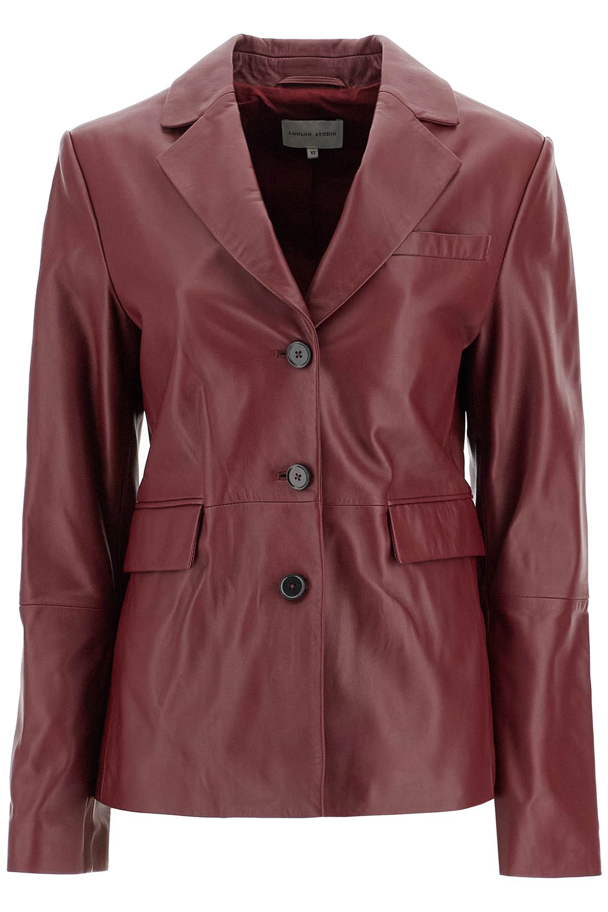 Aldo Leather Blazer  - Red