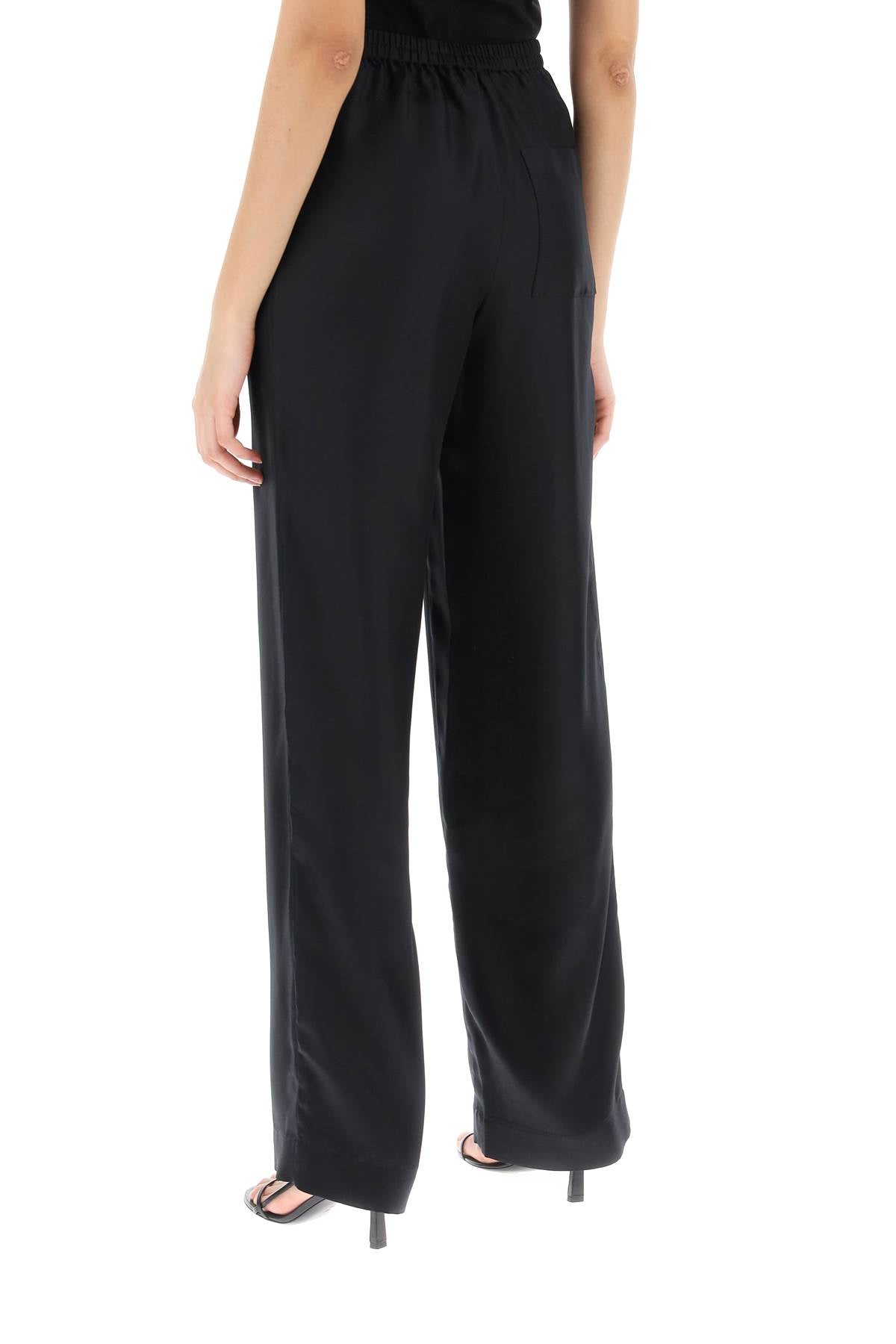 Alera Silk Pants Set  - Nero