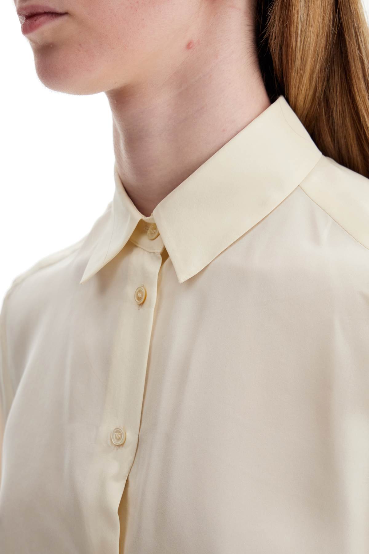 Silk Washed Shirt  - Neutro