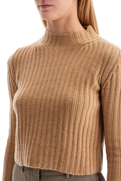 'aloa' Wool And Cashmere Knit  - Beige