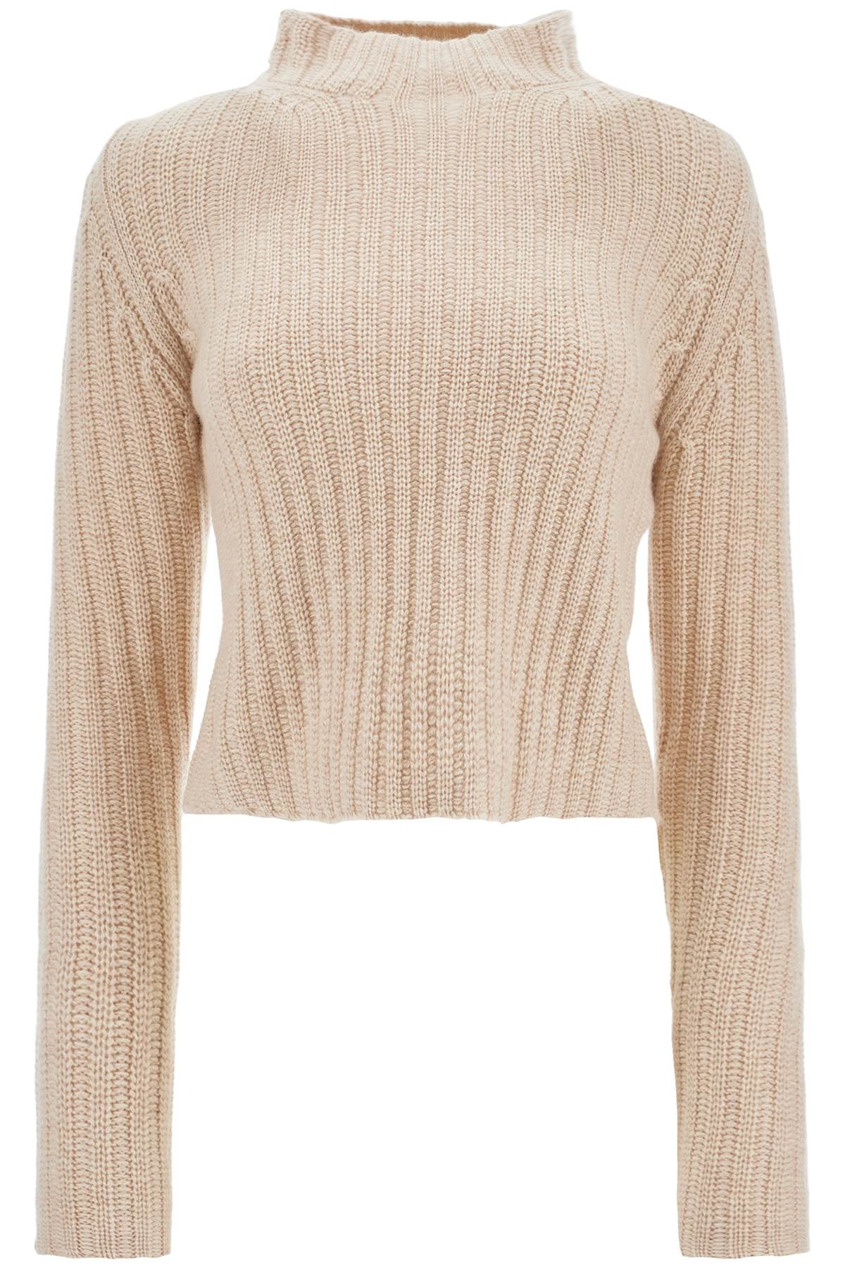 'aloa' Wool And Cashmere Knit  - White