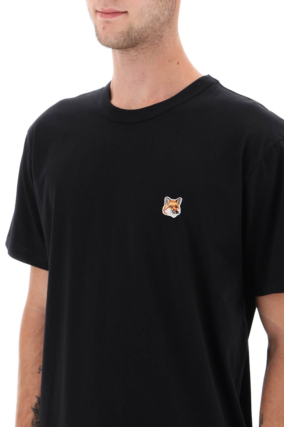 Fox Head T-shirt  - Black