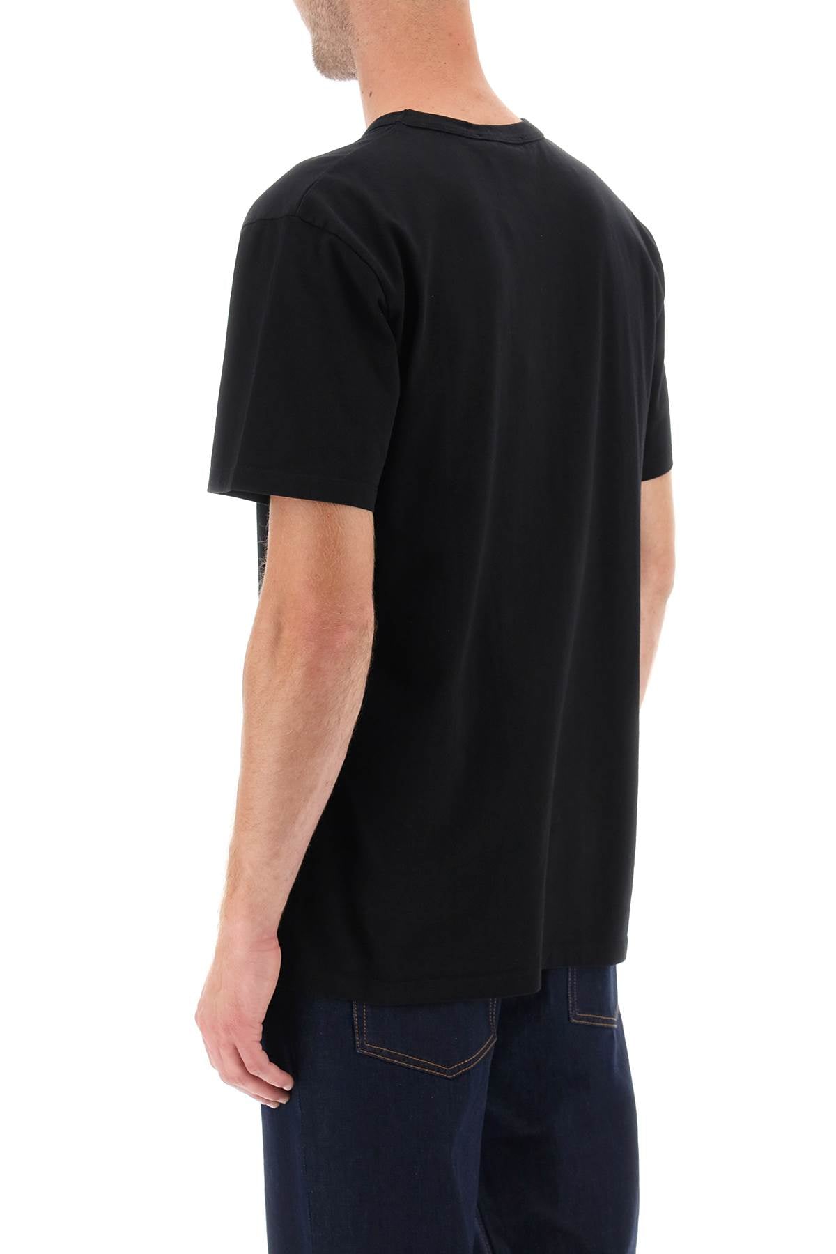 Fox Head T-shirt  - Black