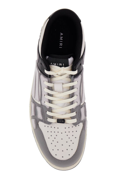 Two-tone Skel Top Low Sneakers  - White