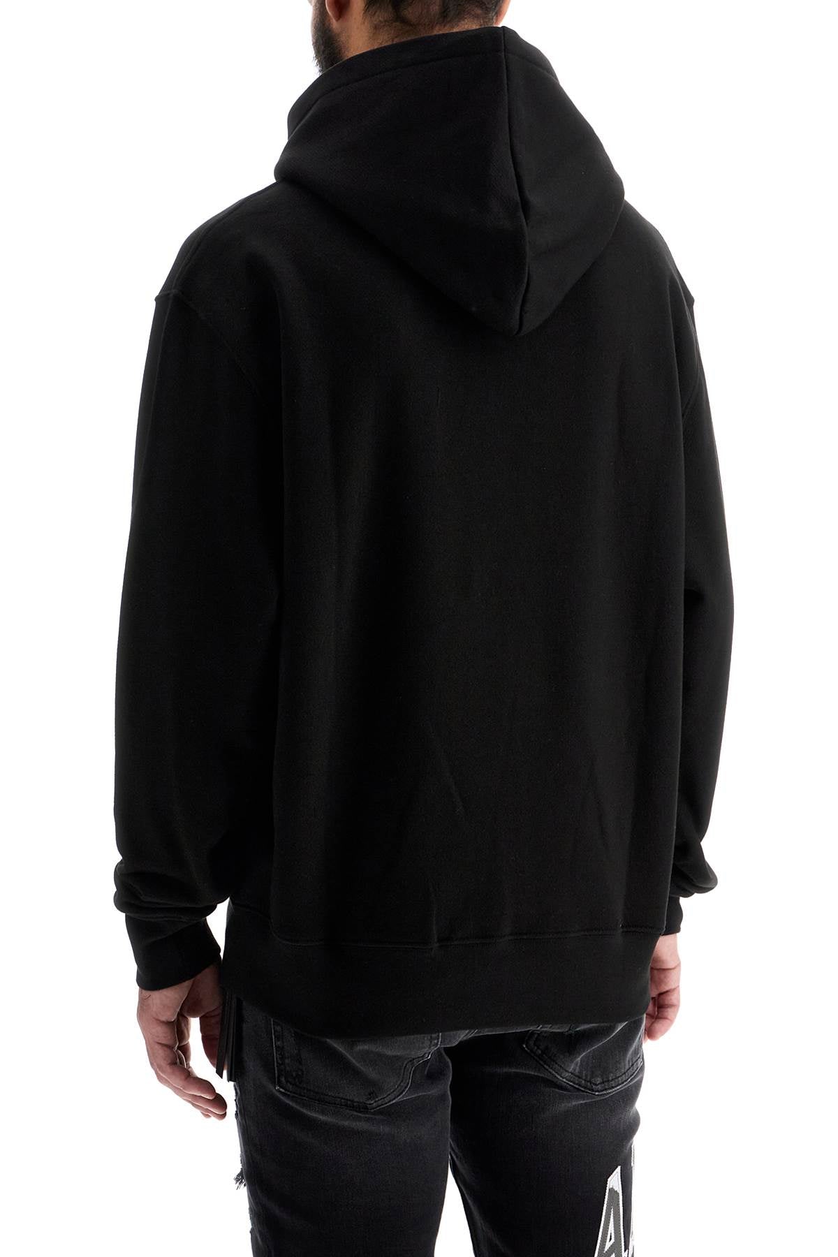 Hoodie By Amiri With Staggered  - Black