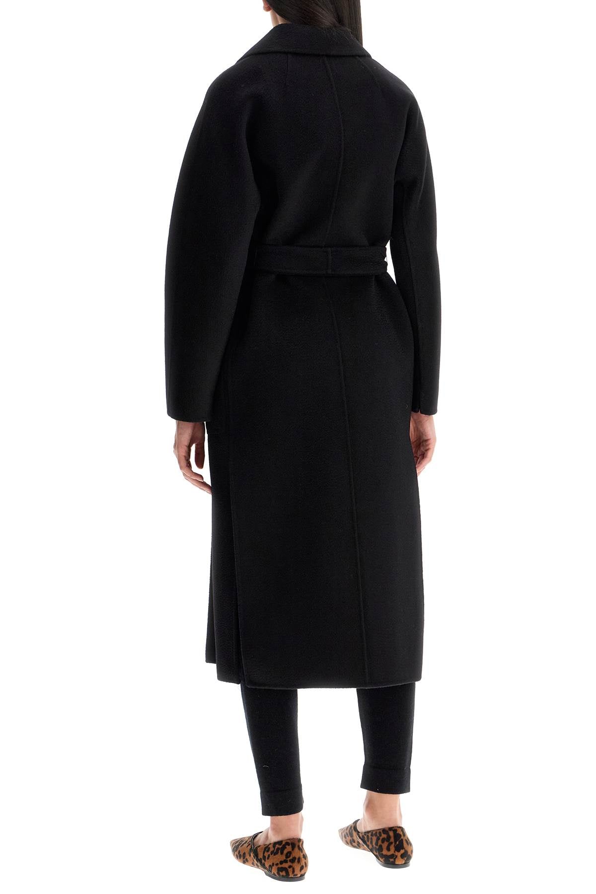 'amore' Robe Coat  - Black