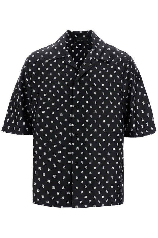 Bowling Shirt With Pa Pais  - Black