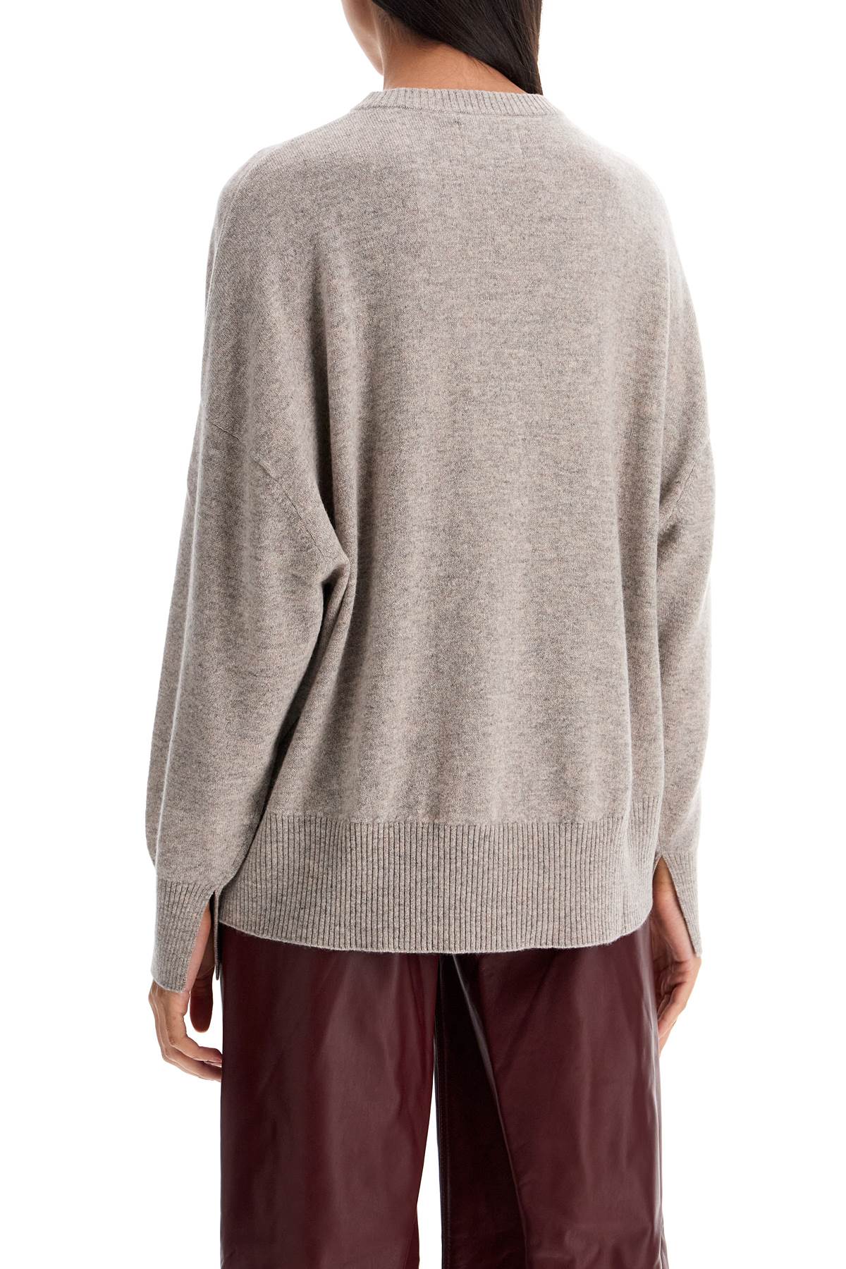 Cashmere Pullover Sweater For  - Grey