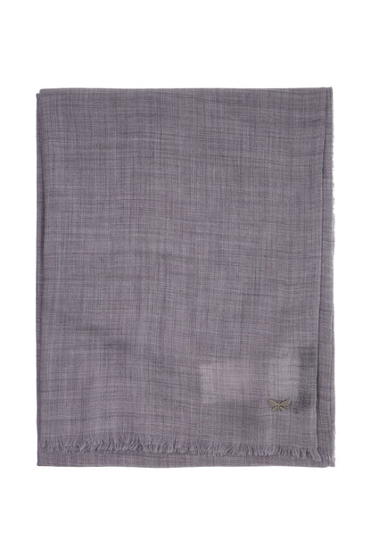 Cashmere Stole Wrap Scarf  - Grey