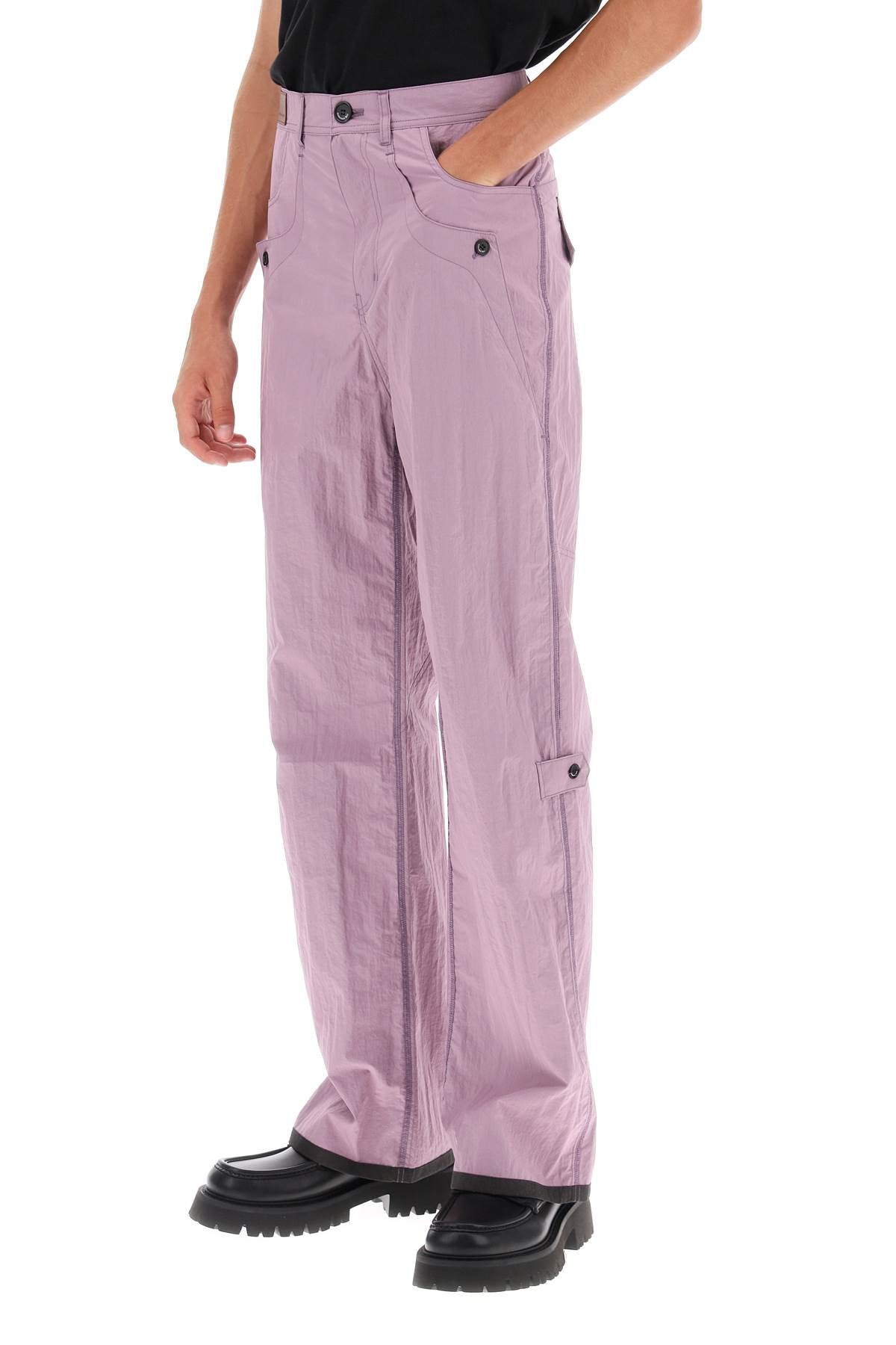 Inside-out Technical Pants  - Viola