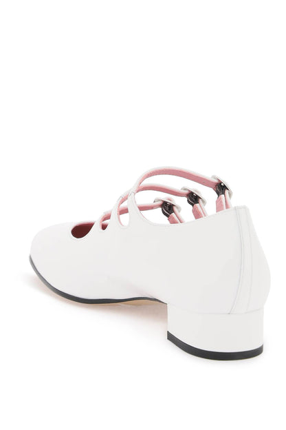 Patent Leather Ariana Mary Jane  - White