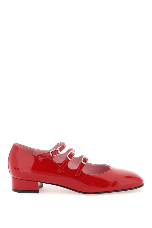 Patent Leather Ariana Mary Jane  - Red