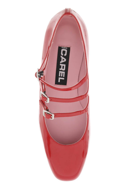 Patent Leather Ariana Mary Jane  - Red