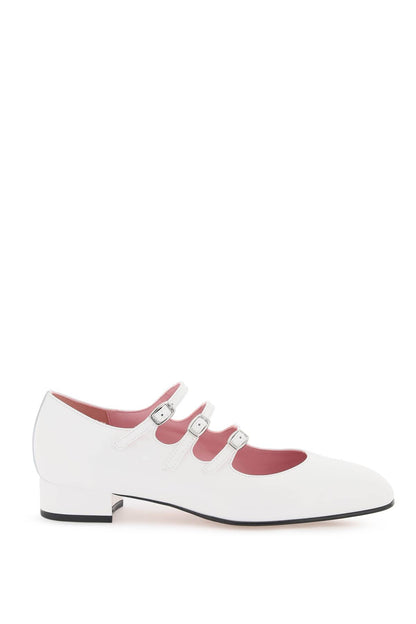 Patent Leather Ariana Mary Jane  - White