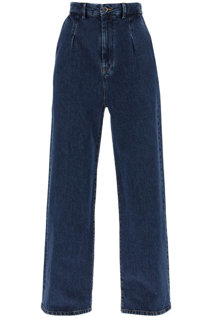 Attu Oversized Jeans  - Blu