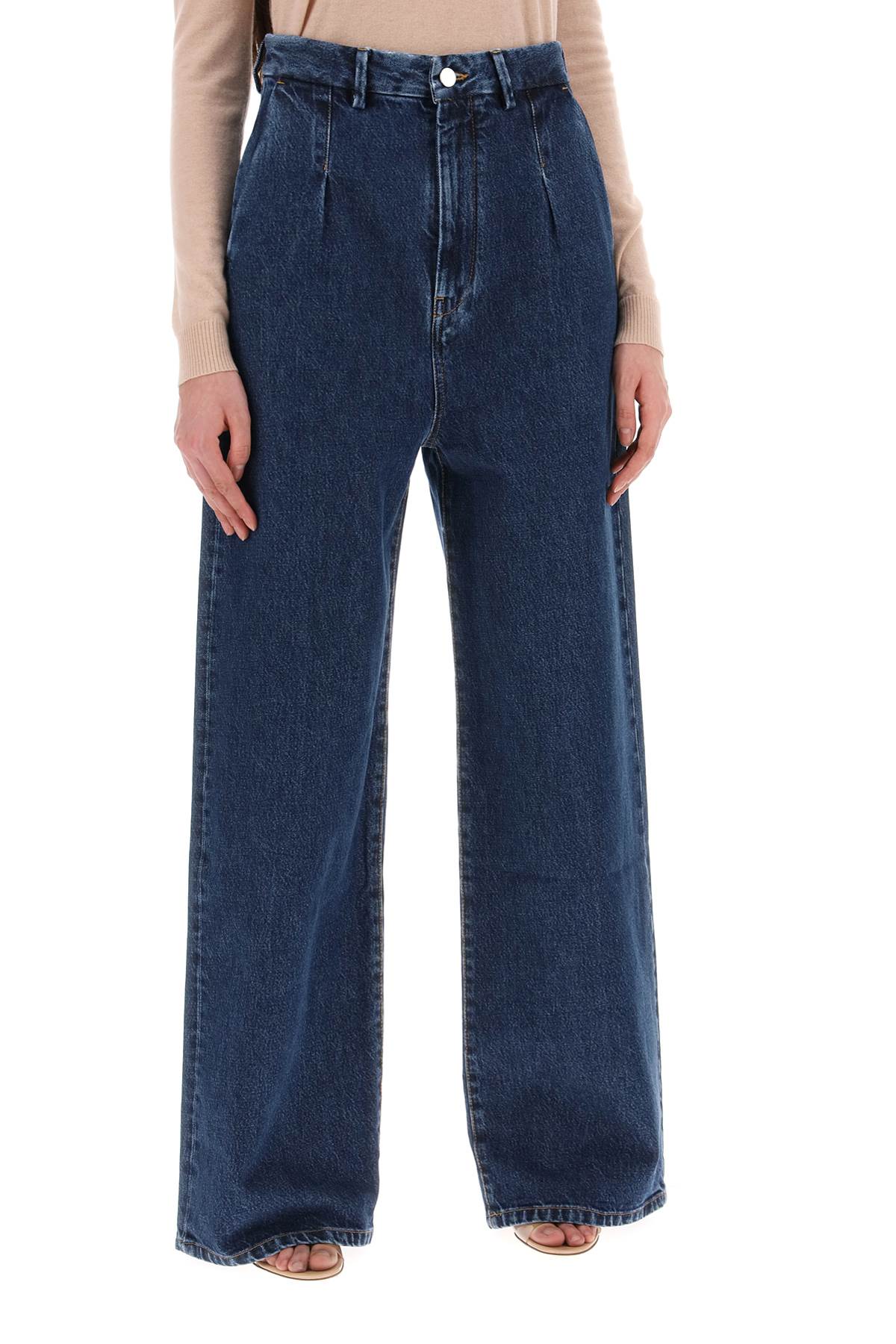 Attu Oversized Jeans  - Blu