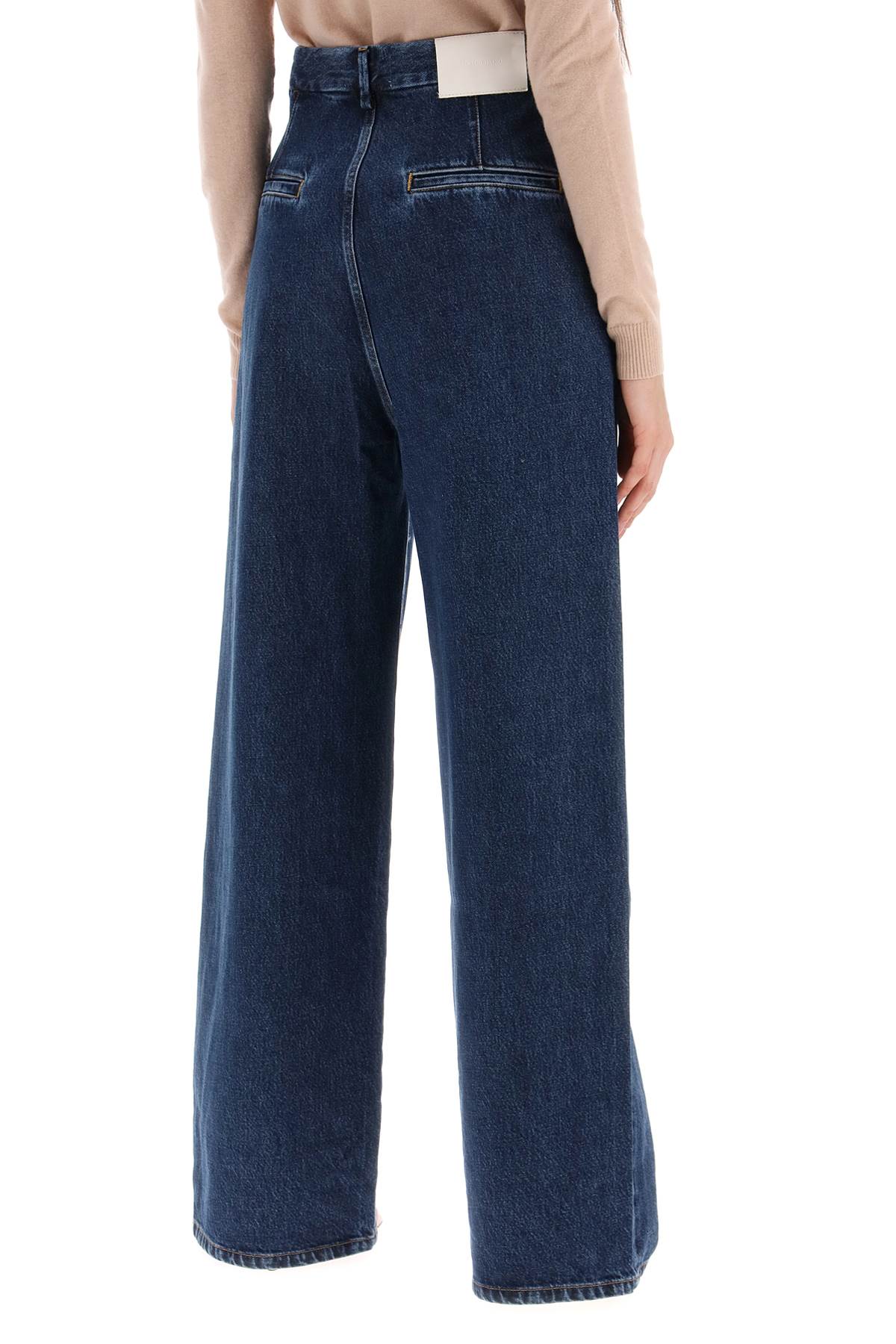 Attu Oversized Jeans  - Blu