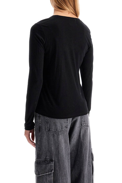 Long-sleeved Top For  - Black