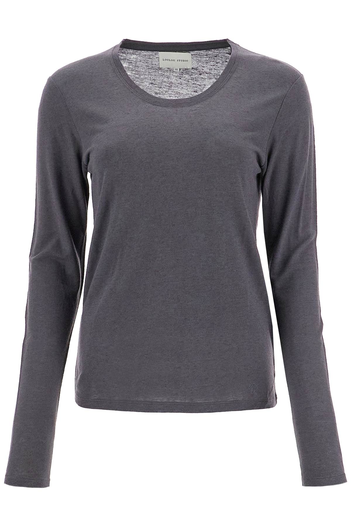 Long-sleeved Top For  - Grey