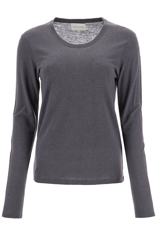 Long-sleeved Top For  - Grey