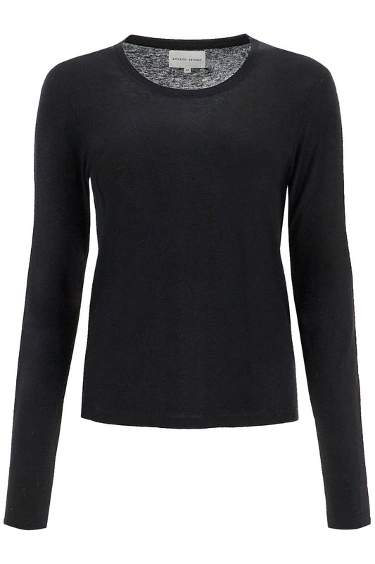 Long-sleeved Top For  - Black