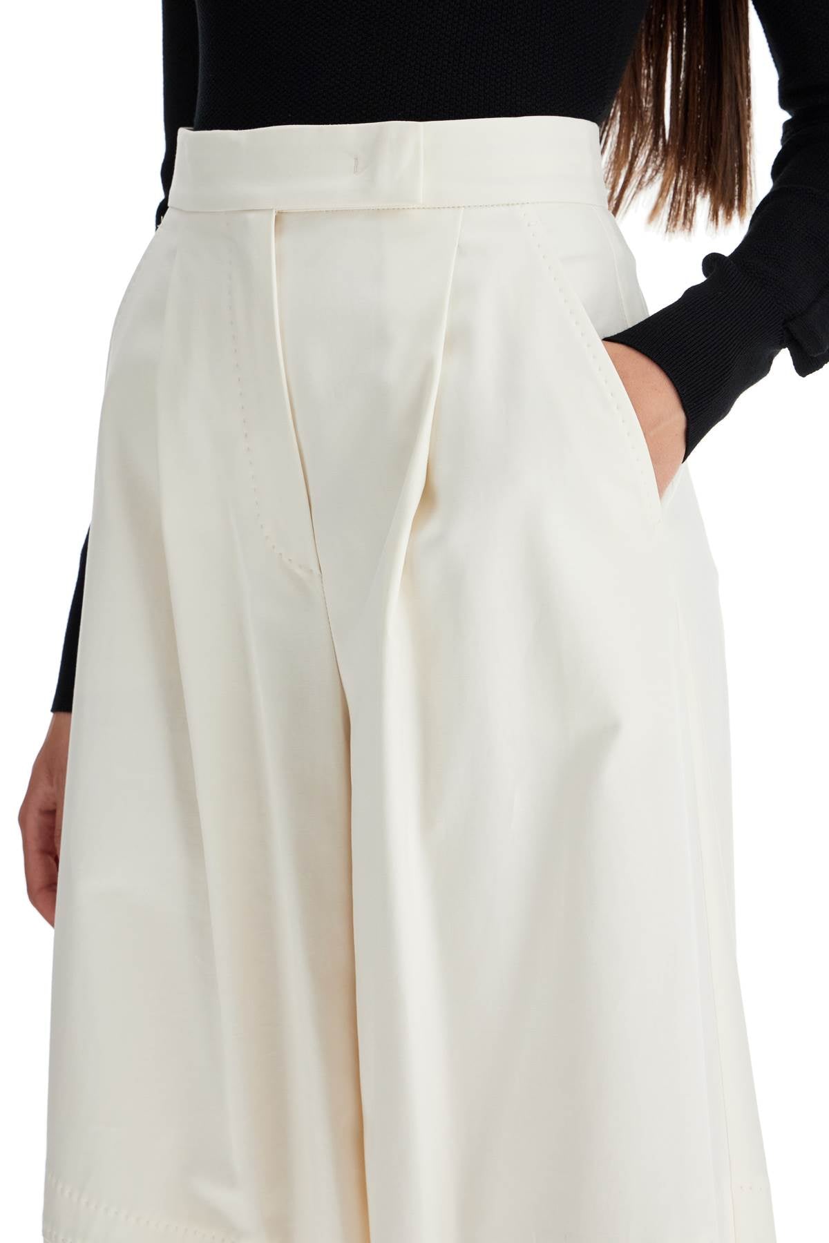 Wide Leg Pants 'avoriaz'  - White