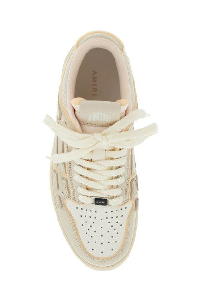 Collegiate Skel Top Low Sneakers  - Beige