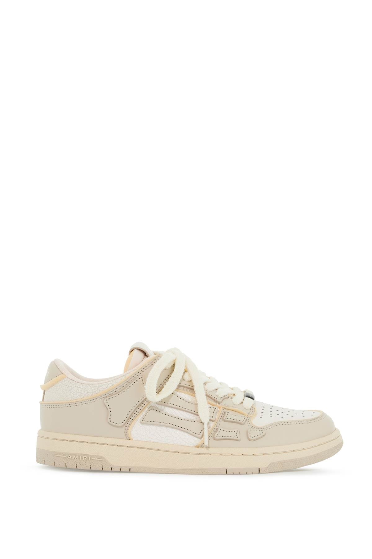 Collegiate Skel Top Low Sneakers  - Beige