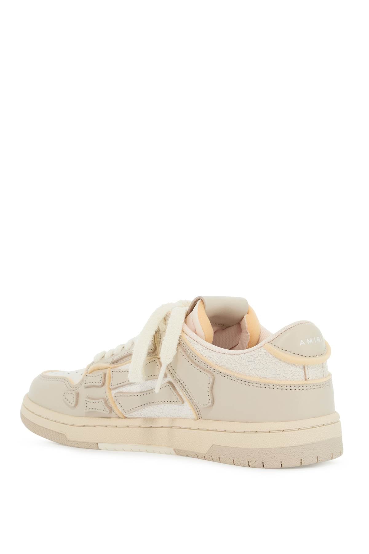 Collegiate Skel Top Low Sneakers  - Beige