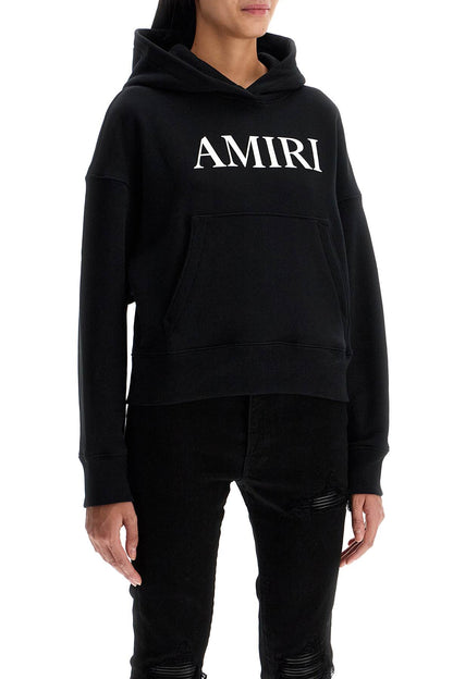 Sweatshirt With Letter  - Black