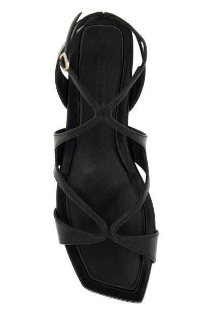 Ayla Flat Sandals  - Black