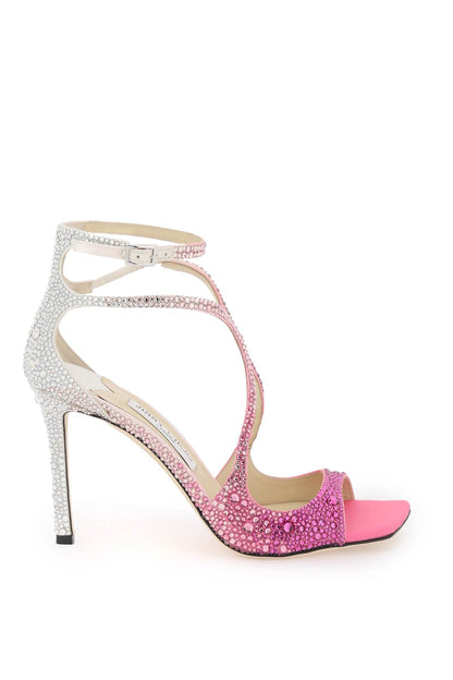 Azia 95 Pumps With Crystals  - Fuchsia