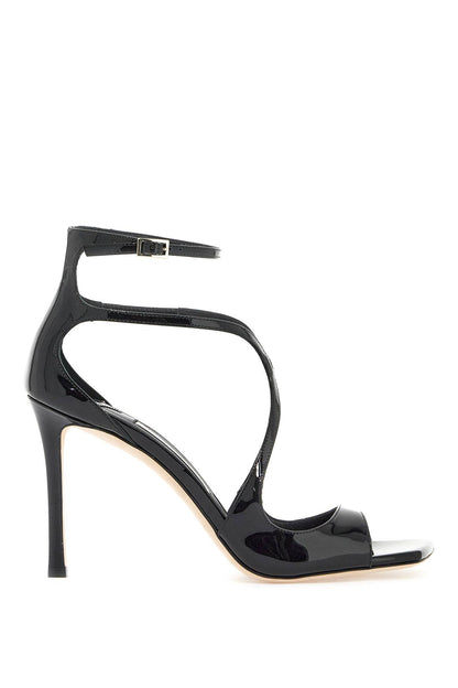 Patent Leather Azia 95 Sandals  - Black