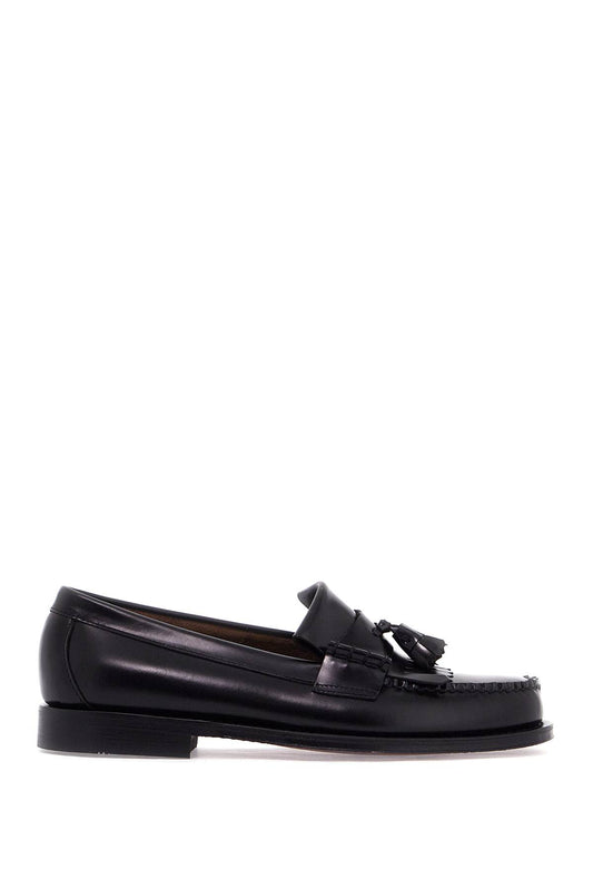 Esther Kiltie Weejuns Loafers In Brushed Leather  - Black