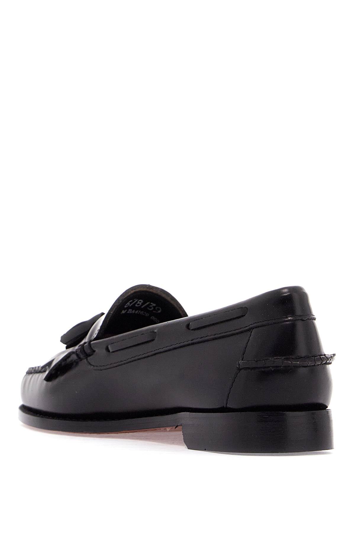 Esther Kiltie Weejuns Loafers In Brushed Leather  - Black