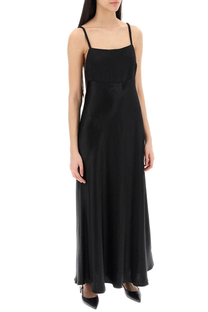 Long Baden Dress  - Black