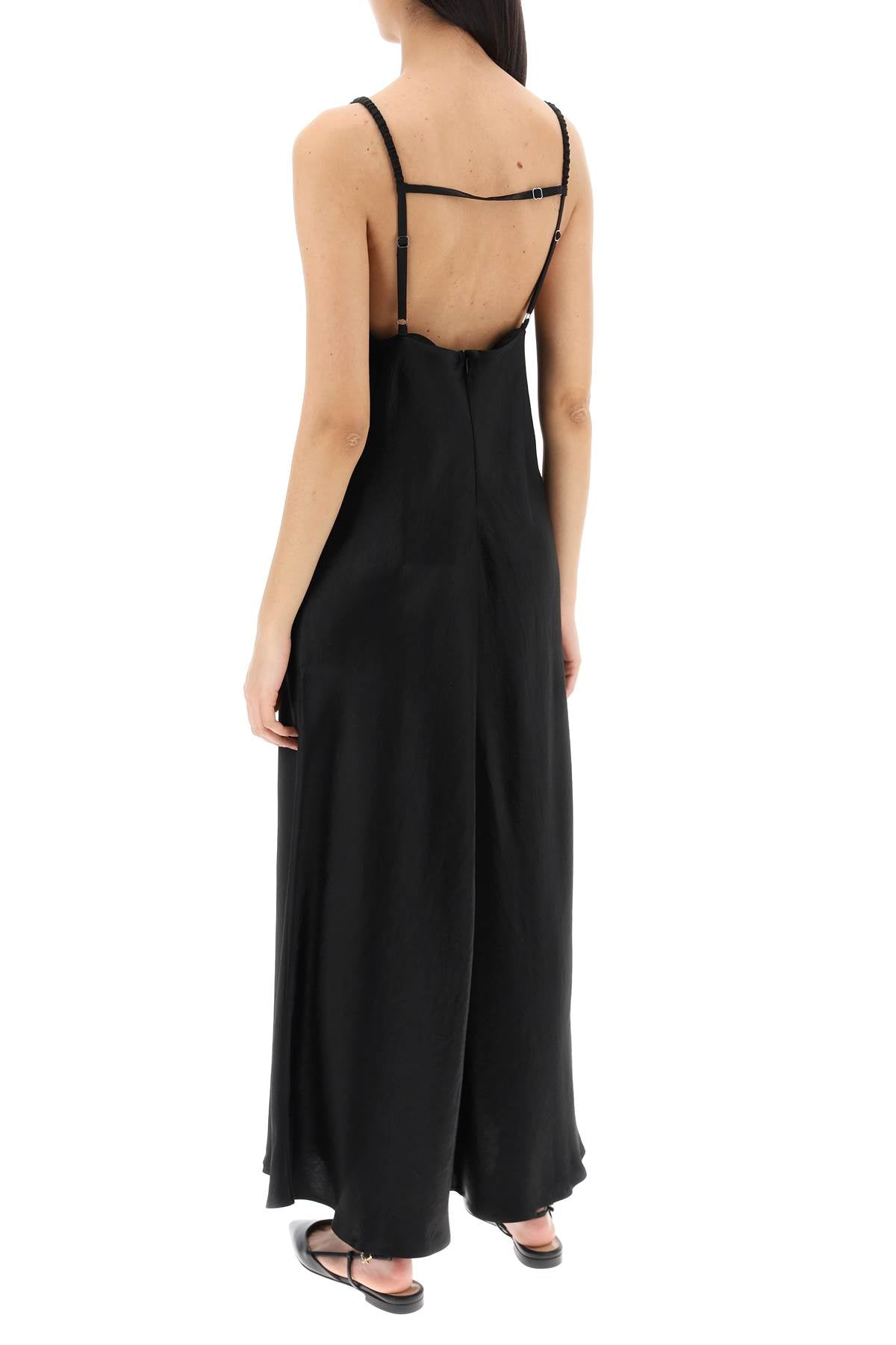 Long Baden Dress  - Black