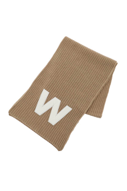 Virgin Wool Scarf  - Beige