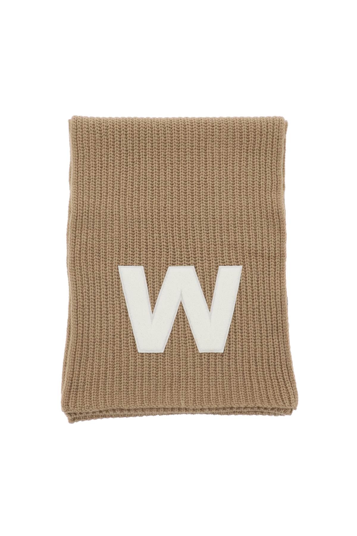 Virgin Wool Scarf  - Beige